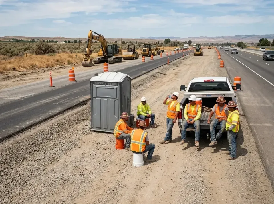 highway-road-construction-crew-007 — frequently asked questions, Porta Potty and Restroom Rentals in Spotsylvania Courthouse…